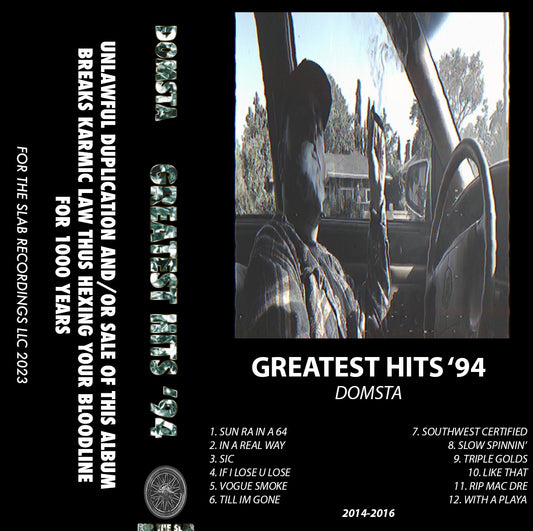 Domsta Greatest Hits '94 Cassette