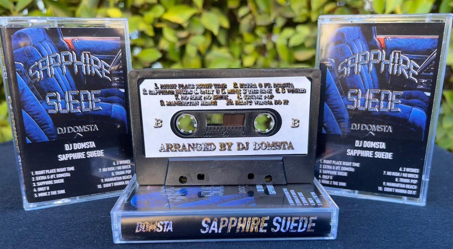 Sapphire Suede Cassette