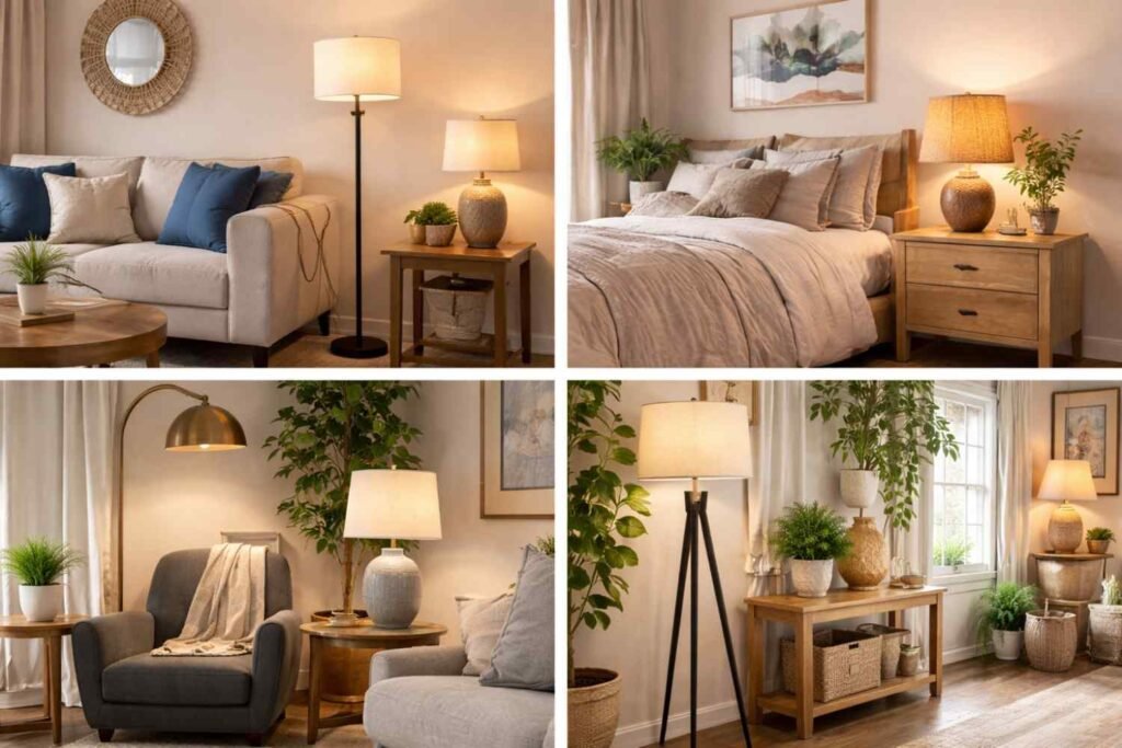 Add Floor and Table Lamps 