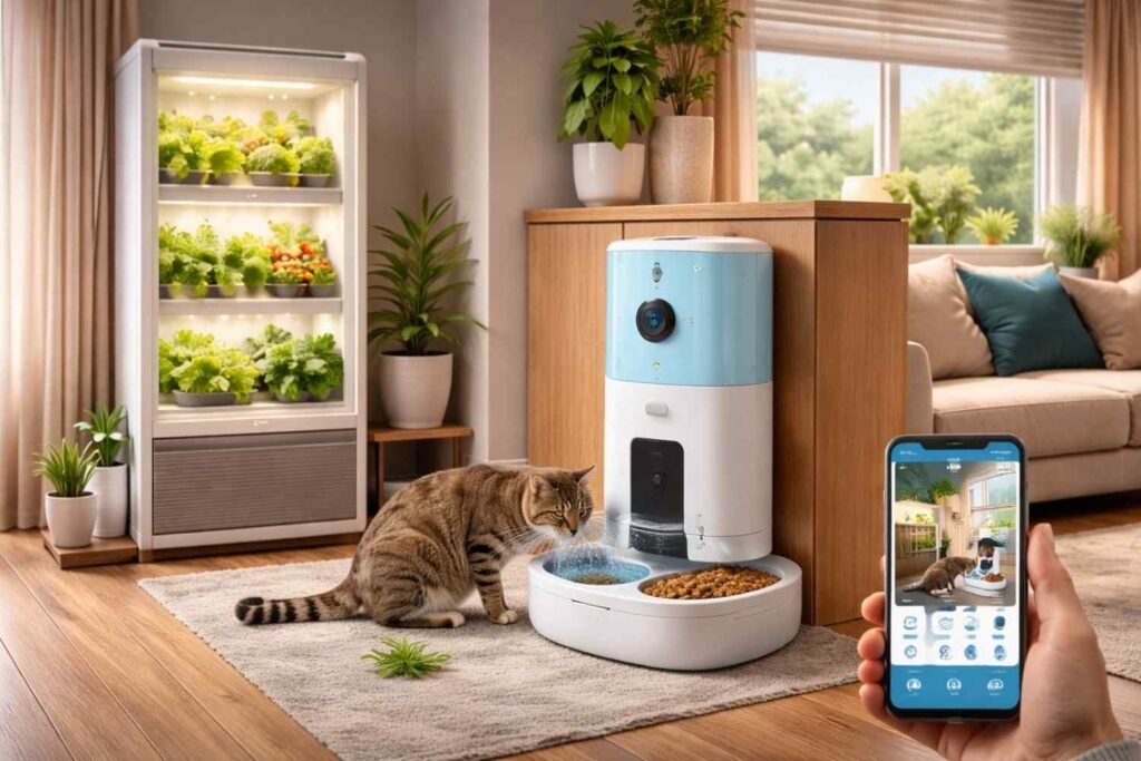 Smart Pet Care and Indoor Gardening Systems